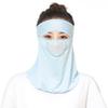 Veil With Neck Flap Womne Neckline Mask Men Fishing Face Mask Summer Sunscreen Mask Face Gini Mask