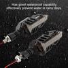 1Pair Motorcycle LED Water Flowing Turn Signal Light Indicator Blinker Lamp Universal