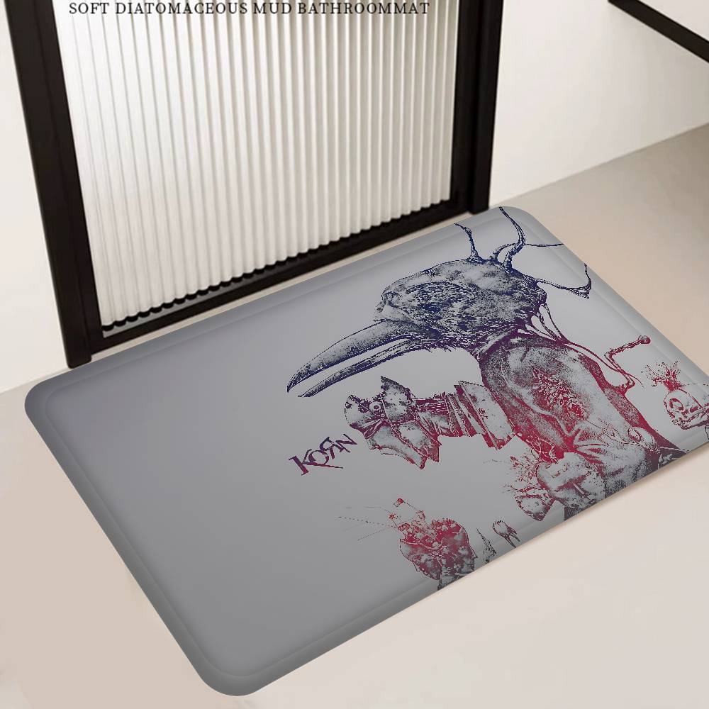 K-Korn Rock Band Room Mats Anti-slip Absorb Water Long Strip Cushion Bedroon Mat Household Carpets