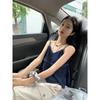 Korean Design Niche V-neck Halter Top for Women Summer Retro Style Sleeveless Vest Top