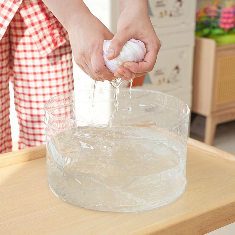 Outdoor Portable Clear Wash Basin Folding Dish Tub Sink Backpacking Kitchen Wash Fruit Camping Hiking Food Storage Container