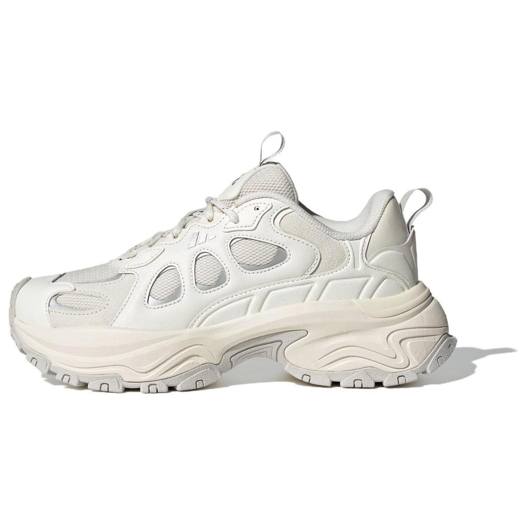 Adidas Shadow Valley Comfortable Versatile Non-Slip Wear-Resistant Low-Top Dad Shoes Women Sneaker Off-White JQ7618
