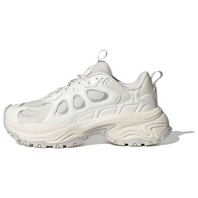 Adidași groși cu talpă joasă, anti-alunecare, rezistenți la uzură, pentru femei, ecru, JQ7618