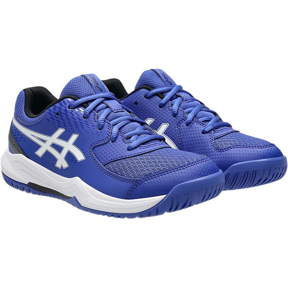 Asics Gel-Dedicate 8 Comfortable Versatile Simple Fashion Low-Top Training Shoes Kids sneaker Blue White 1044A077-403
