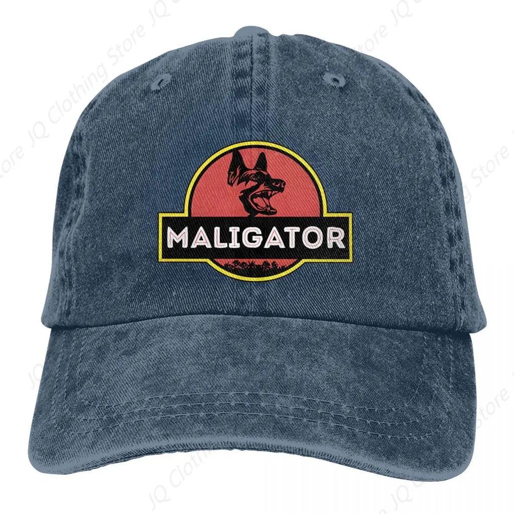 Belgian Malinois Dog Men Pure Color Dad Hats Sun Visor Baseball Caps Peaked Cap