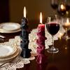 Spiritual Serpent Coiled Around Pillar Scented Candle Holiday Celebration Decorative Candle Home Decor Candle