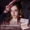 Overseas Exclusive Limited Edition | Strawberry Rococo Gemstone Five-Color Eyeshadow Palette