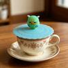 5 Bucăți Capac de Silicon pentru Cana Rezistent la Scurgeri Rezistent la Căldură Capac pentru Căni de Sticlă Căni de Cafea Grad Alimentar Inodor Drăguț Accesoriu de Bucătărie pentru Acasă Birou