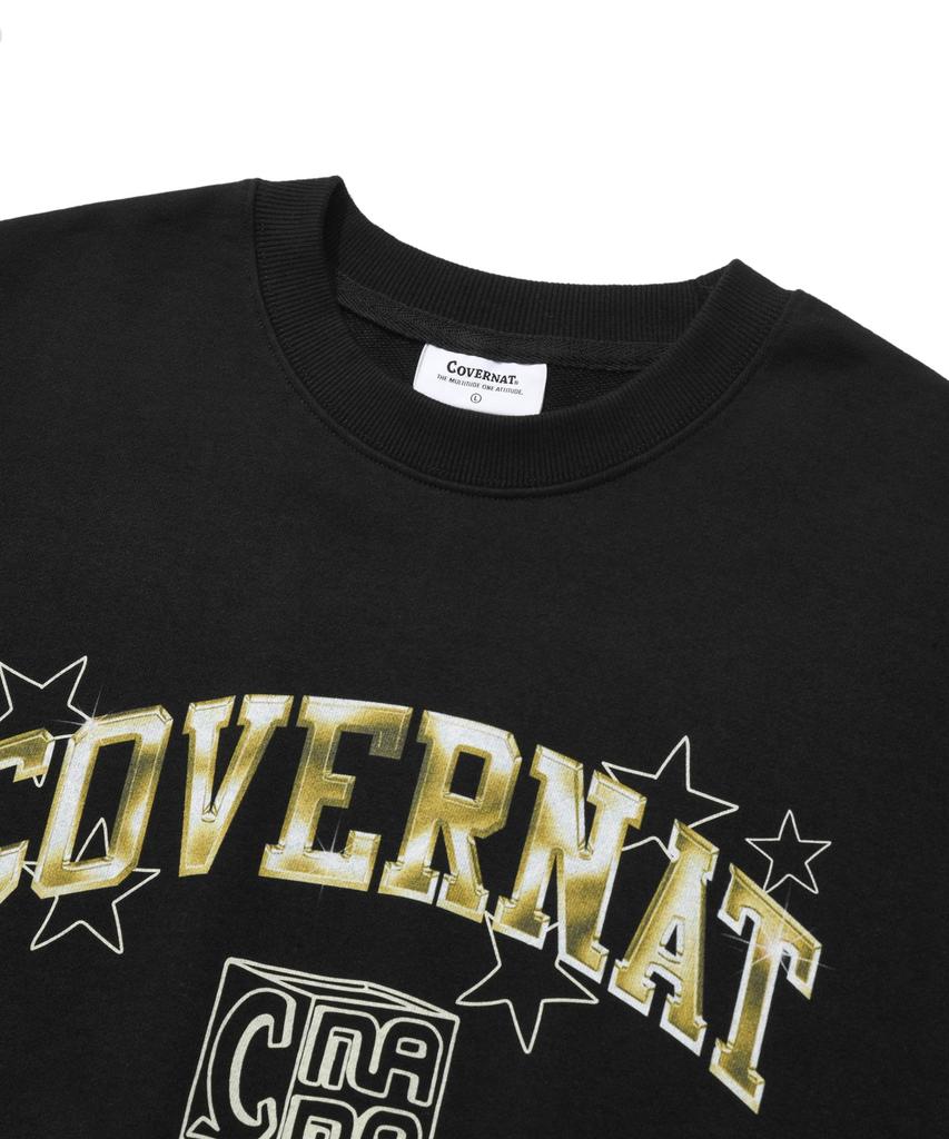 COVERNAT [Covernat X 2024 Mama Awards] Graphic Sweatshirt Black
