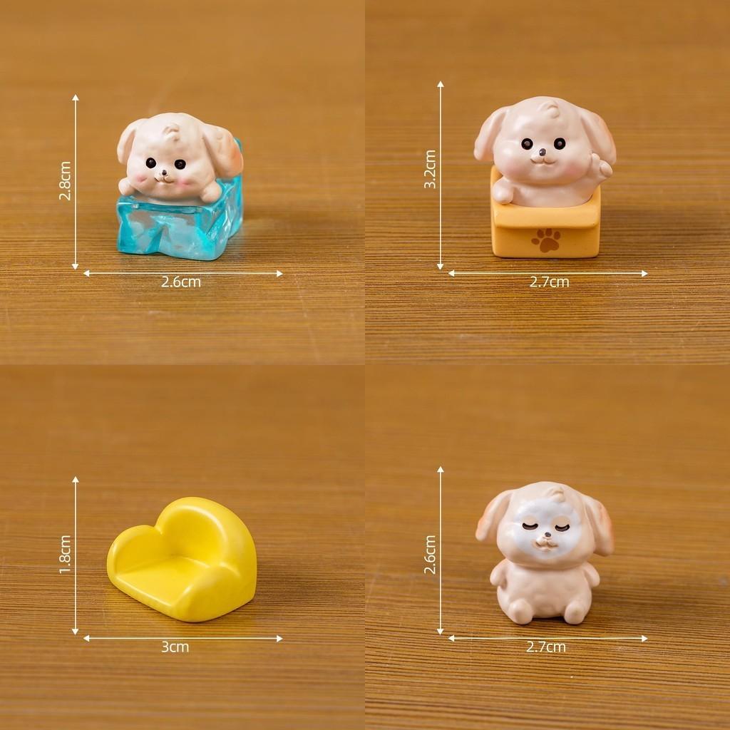 Cute Dog Figurine Blind Box Set Ideal For Car Decor And Mini Garden Ornaments