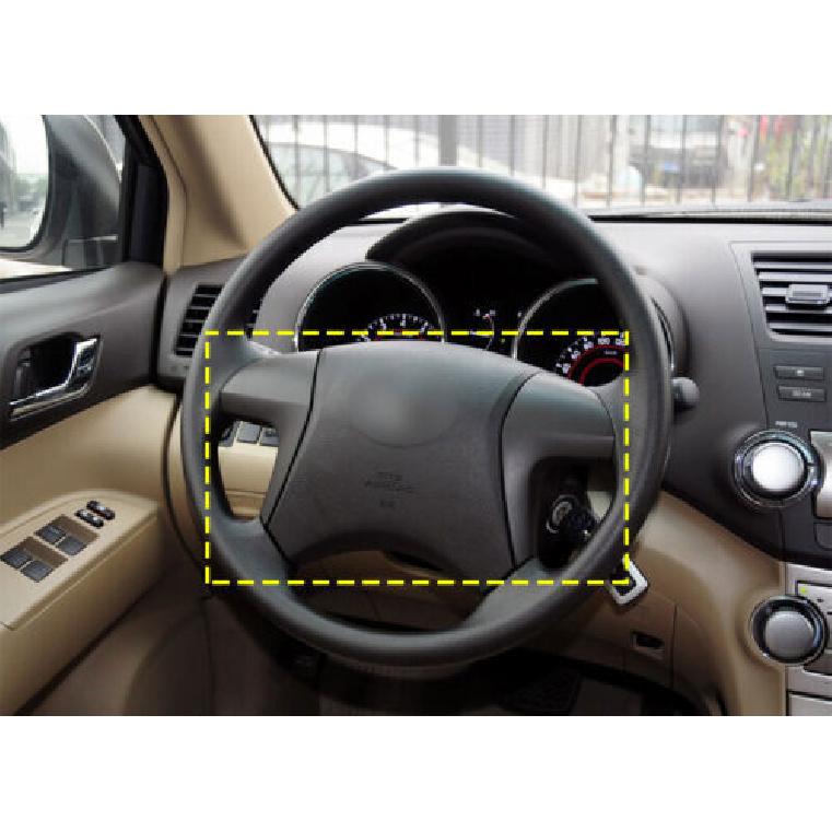 For Toyota Camry 2007-2011 Wood Grain Steering Wheel Switch Frame