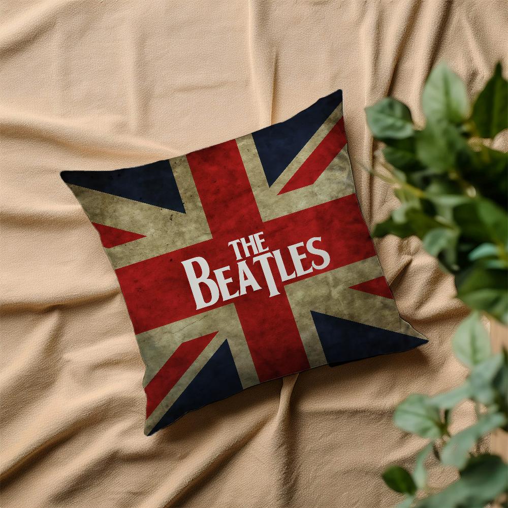 Die B-Beatles-ES Band Kissenbezug Heim Bettwäsche Sofa Wohnzimmer Kissenbezug Einfach Weich Haut Kissenbezug Party Geschenk