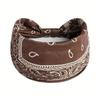 Boho Headbands Wide Knot Hair Scarf Floral Printed Hairband Elastic Turban Headwrap Stretch Head Bands Bandana Fashion Hair Accessories for Women