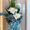 Artificial Silk Flowers for Living Room, Hotel, or Mall Decor - Vase Not Included, Easy to Ship