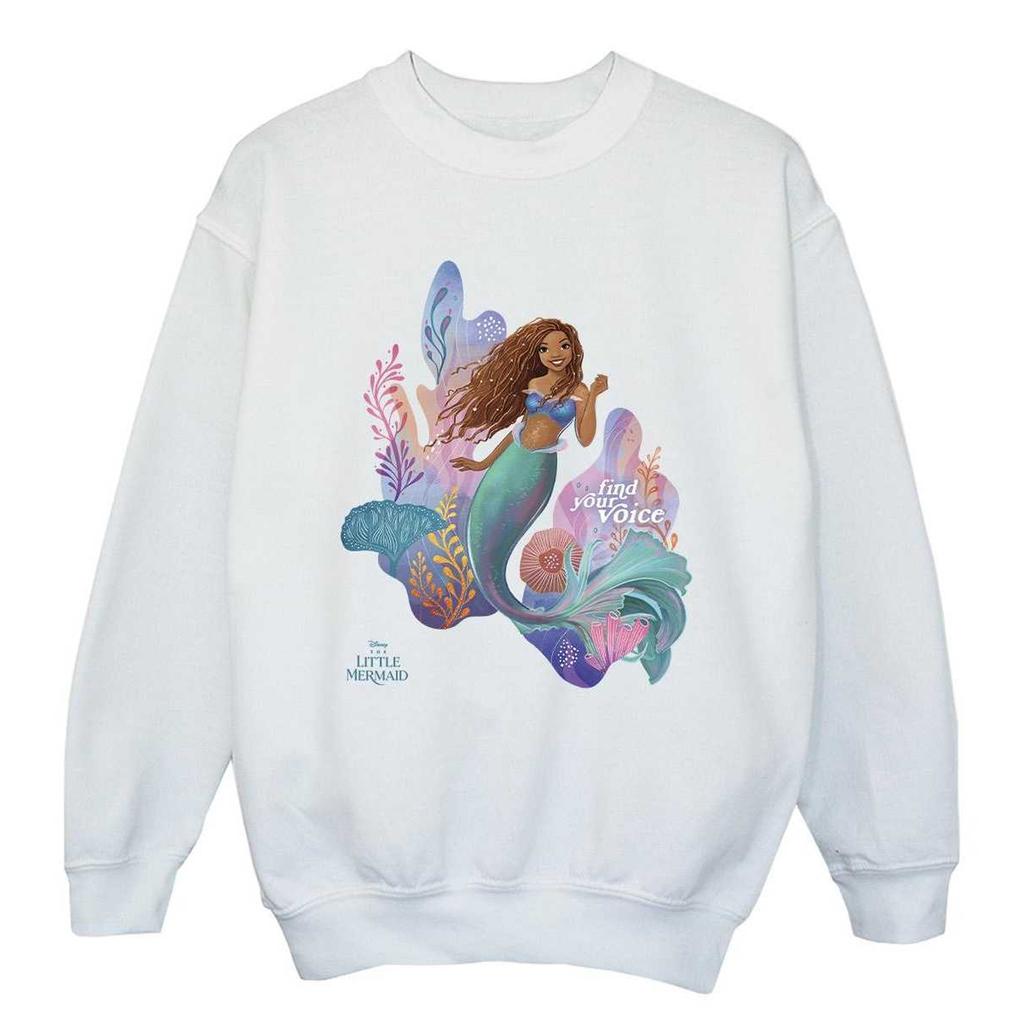 The Little Mermaid Girls Find Your Voice Movie Sweatshirt