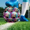 Drum Set Indoor Soccer Ball Size 5 Colorful All Ages Machine Stitched PVC Competition Ready Durable High-Bounce