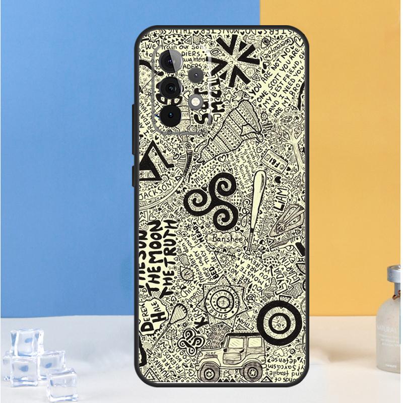 Teen Wolf Derek Hale For Samsung Galaxy A05 A06 A13 A33 A53 A36 A26 A16 A54 A34 A14 A32 A52 A55 A35 A15 A56 Case