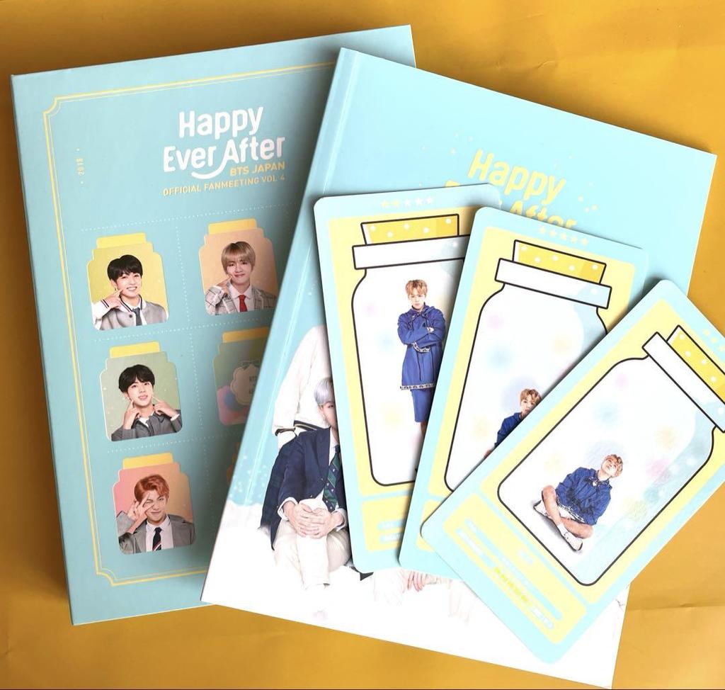 [USED] BTS Fan Meeting Vol. 4 Happy Ever Blu-ray with Jimin Trading Card