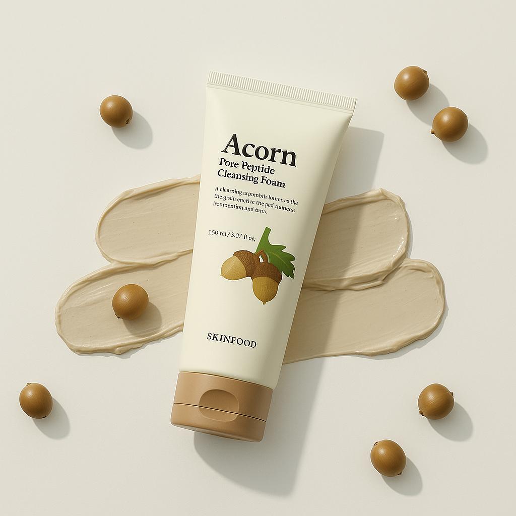 SKINFOOD Acorn Pore Elasticity Cleansing Foam (150ml)