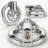 LEZEE Stainless Steel Male Chastity Cage Spider Hollow Out Chastity Lock Open Type Penis Lock Men BDSM Cock Cages BDSM Sex Toys