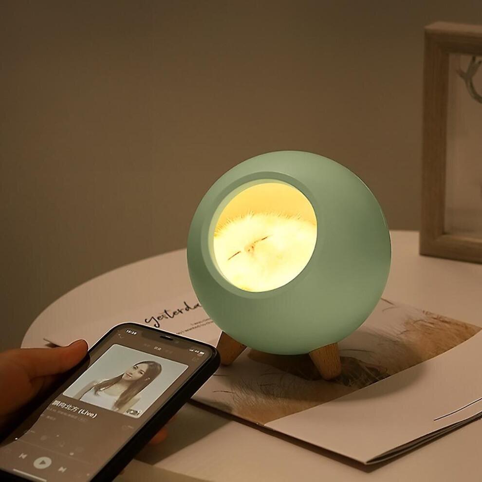 (Green) Creative Night Light Bedside Feeding Sleeping Lamp Led Ambient Light For Gift