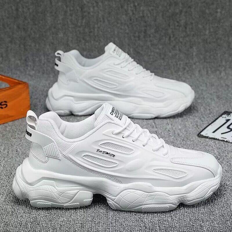 Fashion Men's Sneakers Running Shoe Male 2024 Breathable Comfortable Casual Shoes Outdoor Platform Lace-up Sports Shoe Zapatillas Hombre