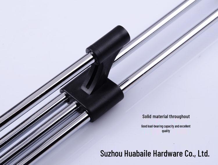 Barre à vêtements télescopique pour garde-robe - Cintre robuste pour dressing