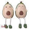 Feet Avocado Hanging Doll Ornament With Resin Material For Room Decor And Gifts