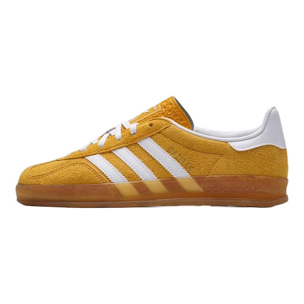 adidas Originales GAZELLE INDOOR Zapatillas de caña baja del Ejército Alemán para Mujer Color Amarillo KH6037