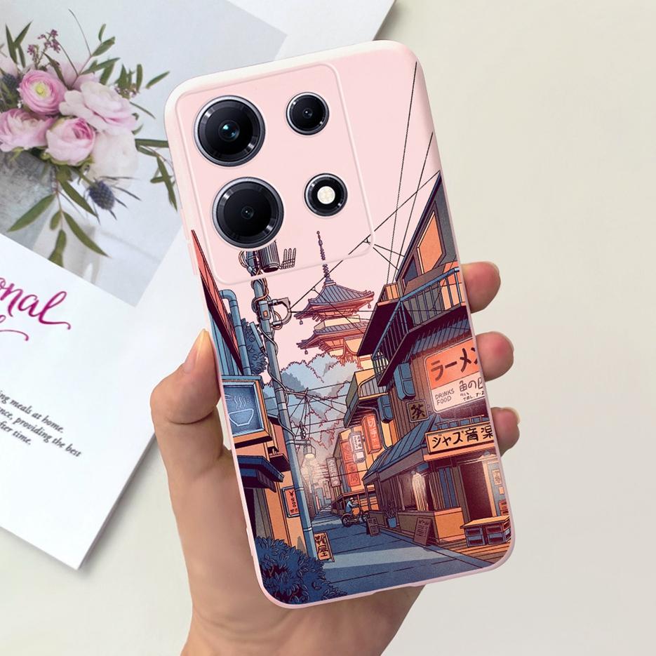 For Infinix Note 30i Case X6716 Cute Astronauts Cartoon Cover Soft Silicone Phone Case For Infinix Note 30 Pro Note30 VIP Bumper