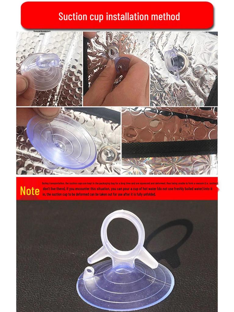 Applicable E3 Car Windshield Sunshade Umbrella - Heat Insulation Sun Visor for Front Windshield