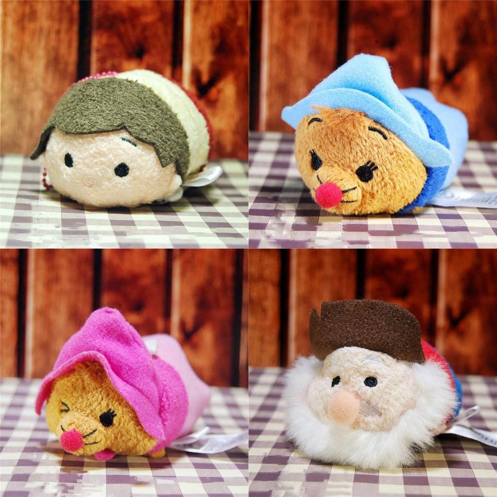 New Plush Doll Mini Toy Tsum Tsum Winnie The Pooh Toy Story Little Mermaid Adorable Design