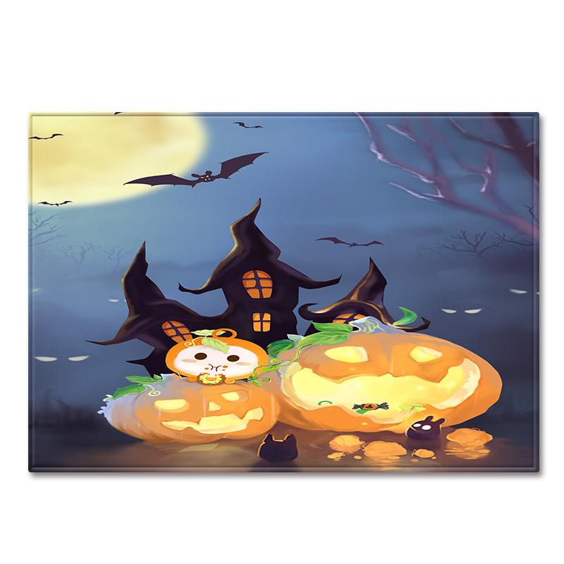 

Halloween Living Room Carpet Bedroom Dining Room Floor Mat Dimensions 99.1*152.4cm