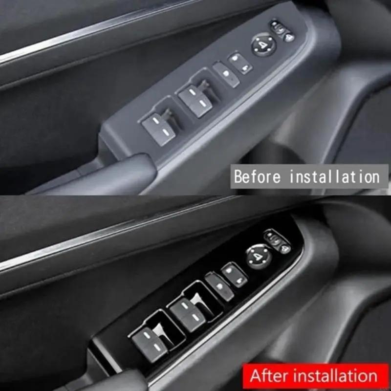 Weatherproof Precise Fit Door Armrest Panel For 2021-2022 Vehicles ABS Material Scratch Resistant Window Switches Cover