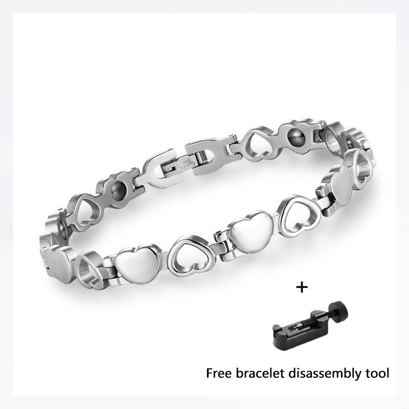 Helsevesen Magnetisk Vekt Tap Anti-Fatigue Terapi Armbånd for Kvinner Leddgiktsmerter Lindring Energi Germanium Helbredende Smykker
