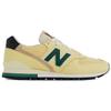 Teddy Santis X New Balance 996 Made In USA Sulphur Unisex Sneakers Yellow Forest-Green U996TD