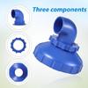 Multipurpose Swimming Pool Inlet Nozzle 360 Degree Rotation Nozzle Plastic Pool Equipment Replacement Pool Nozzle