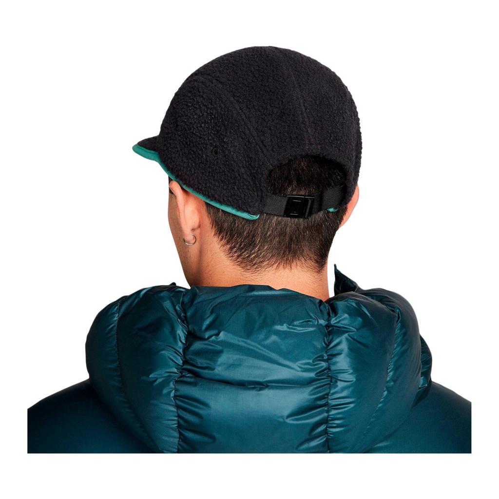 Nike Embroidered Logo Faux Fur Polyester Nylon Baseball Cap Unisex Hats Green FN4411-010