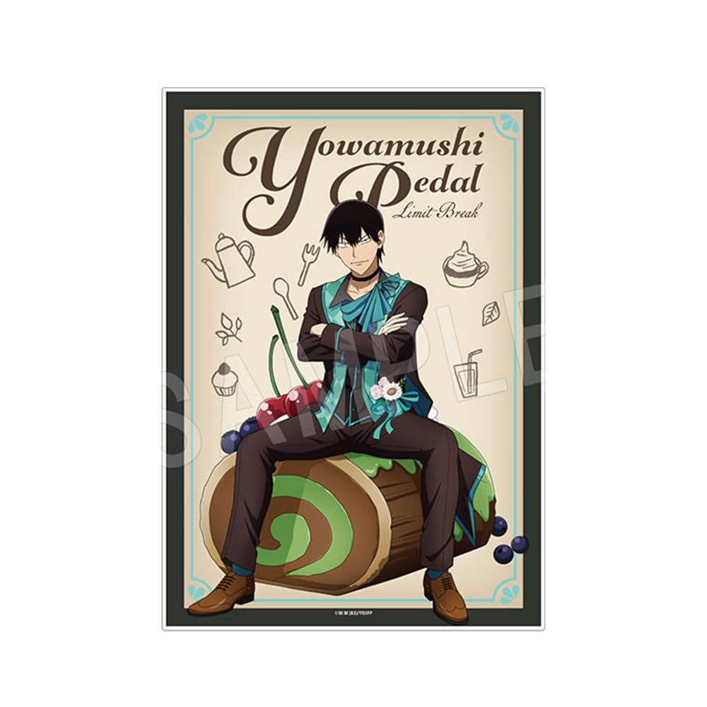 

Yowamushi Pedal LIMIT BREAK Yasutomo Arakita Menu Book Style Acrylic Art Panel Sweets Time ver.