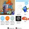 94pcs Finding Nemo Fish Foil Balloon Clownfish Dory Ocean Sea Balloon Column 32inch White Number Birthday Party Decorat Supplies