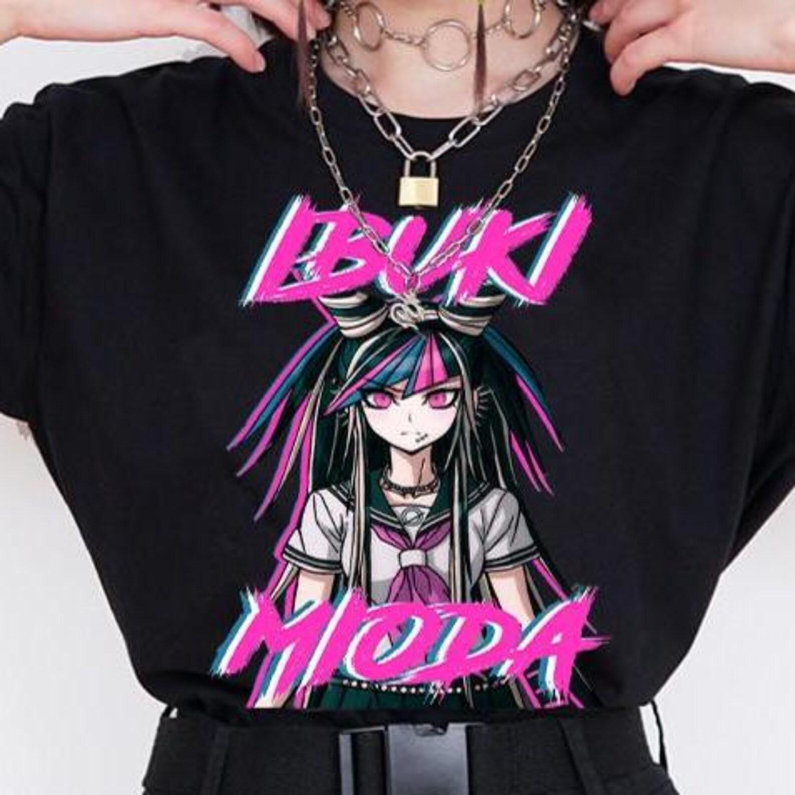 Ibuki Mioda Danganronpa Shirt - Anime Cosplay Tshirt,Danganronpa Tee 4XL