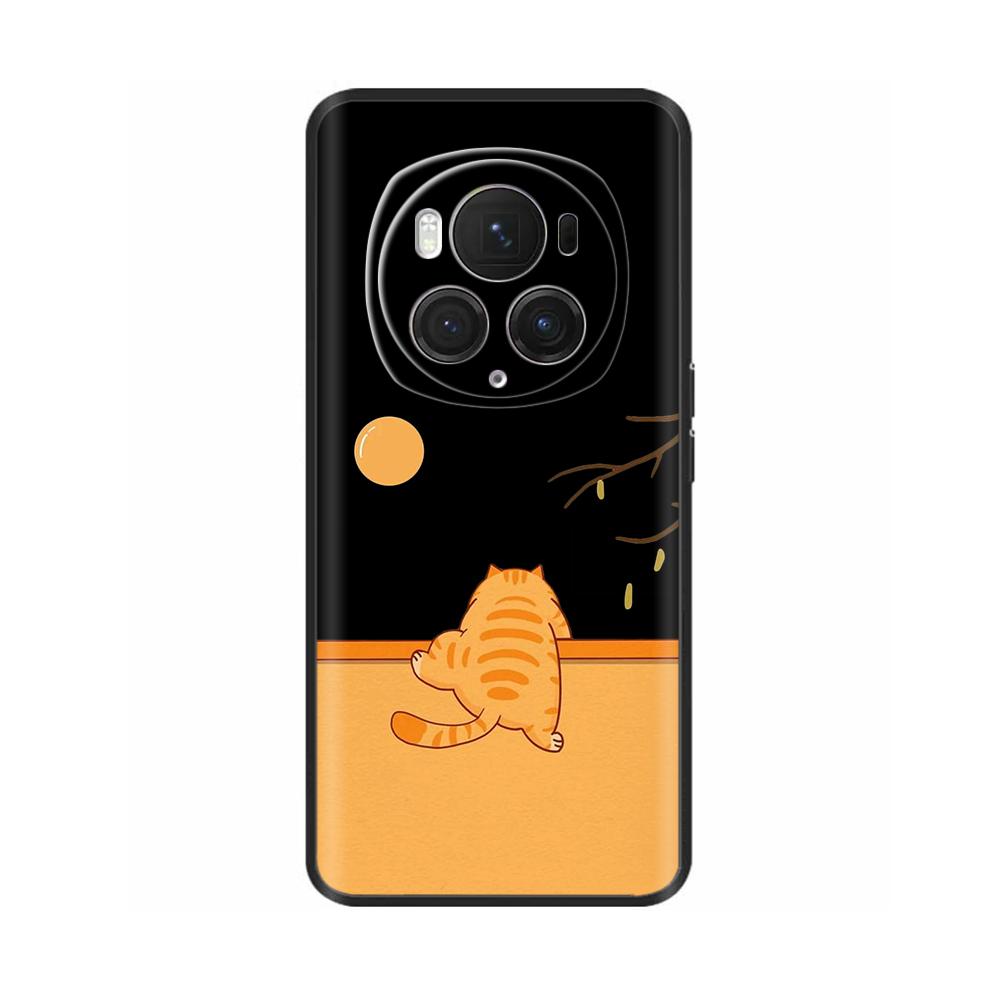 For Honor Magic6 Pro 5G Case For Huawei Honor Magic 6 5G Creative Soft Liquid Silicone Protection Phone Cover for Magic 6 pro