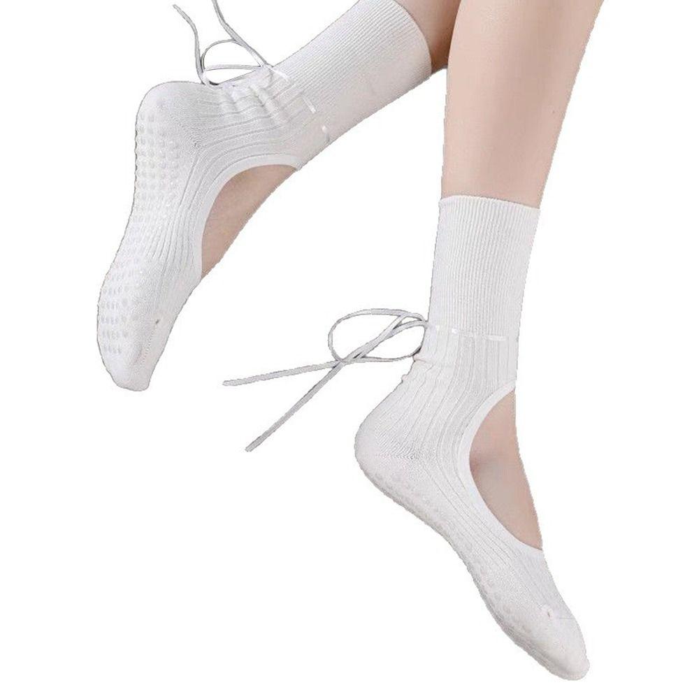 Breathable Pilates Socks Harajuku Street Mid Tube Socks New Yoga Socks