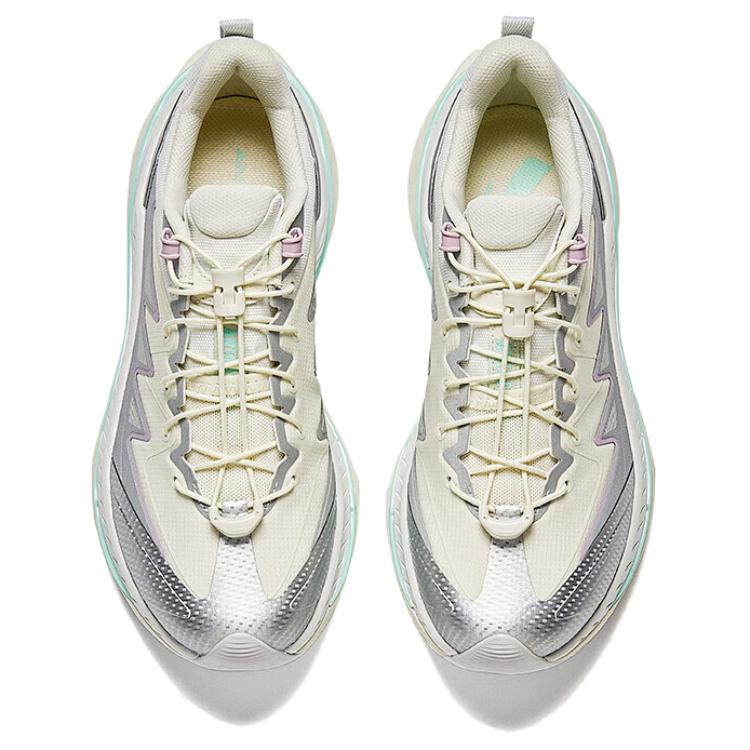 Anta Explore Pro Comfortable Versatile Durable Non-Slip Low-Top Casual Running Shoes Women sneaker Light-Gray Silver 922525589-5