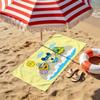 cute funny face t-tamagotchi kuchipatchi mametchi soft Dry Beach Towels Trip Towel swim Summer Holiday bathing Pool Camp Gift