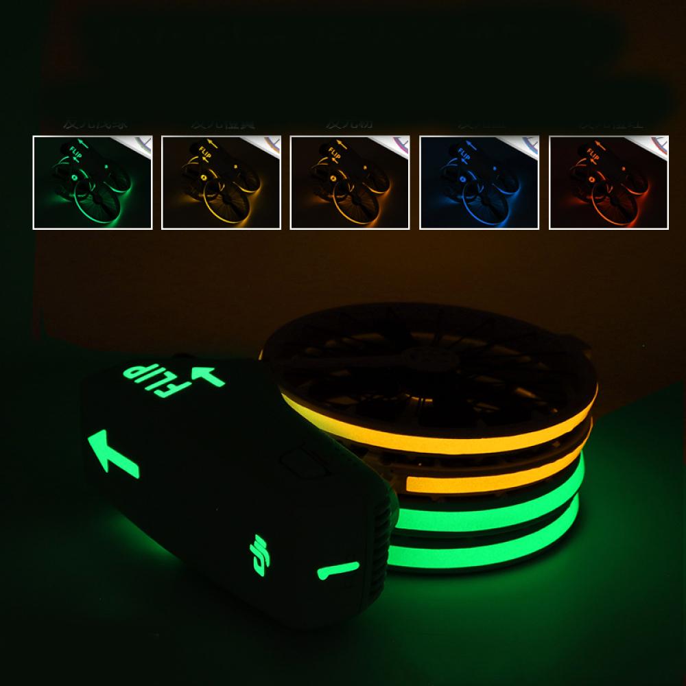 For DJI Flip Drone Luminous Stickers Decoration Decals Skin Anti-Scratch Protective Film Night Safety Cool Flight Accessories