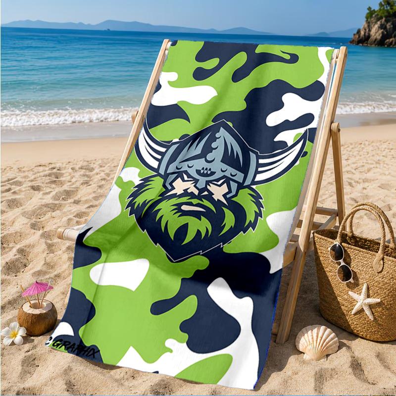 Canberra Camouflage Warrior Beach Towel, Quick-drying, Easy to Care for, Suitable for Both Fitness and Beach Vacations,Sports Essential