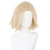 LAOBAO Cosplay Wig - Sano Manjiro (Invincible Mikey) - Heat Resistant, Disguise Wig, Costume Accessory, Blonde, Short, Party, Fancy Dress, Halloween,