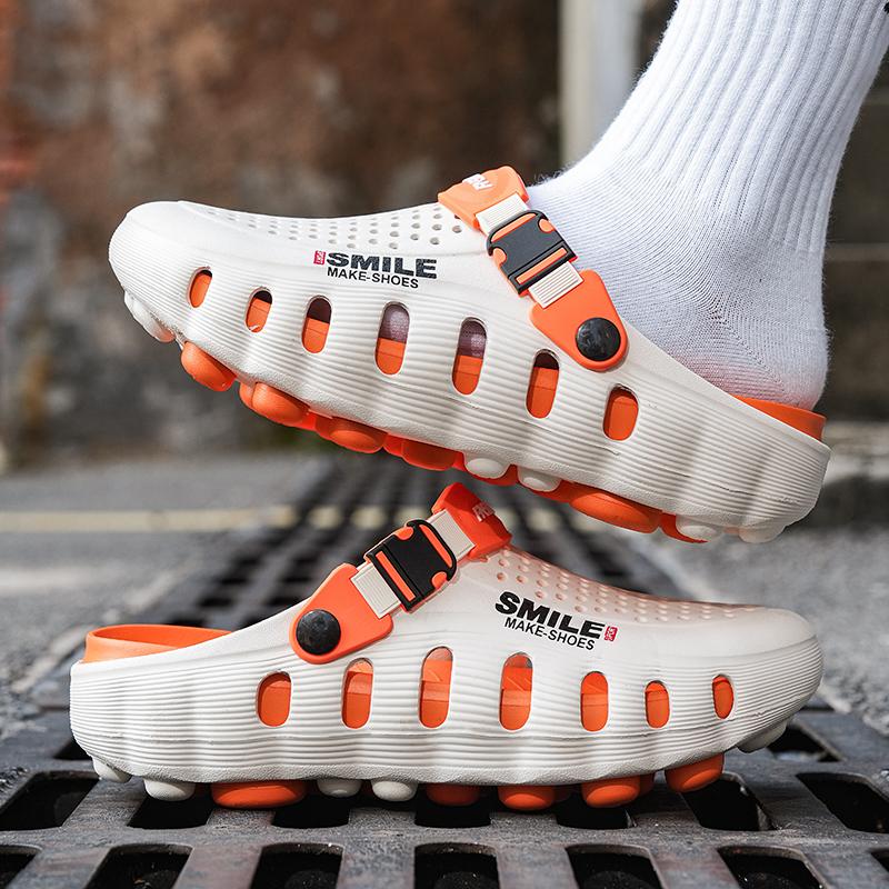 Sommer Männer Sandalen Strand Hausschuhe Mode Outdoor Hausschuhe Casual Strand Wasser Sport Schuhe Atmungsaktive Hohl Flip-Flops Günstige Männliche Aqua Sneaker