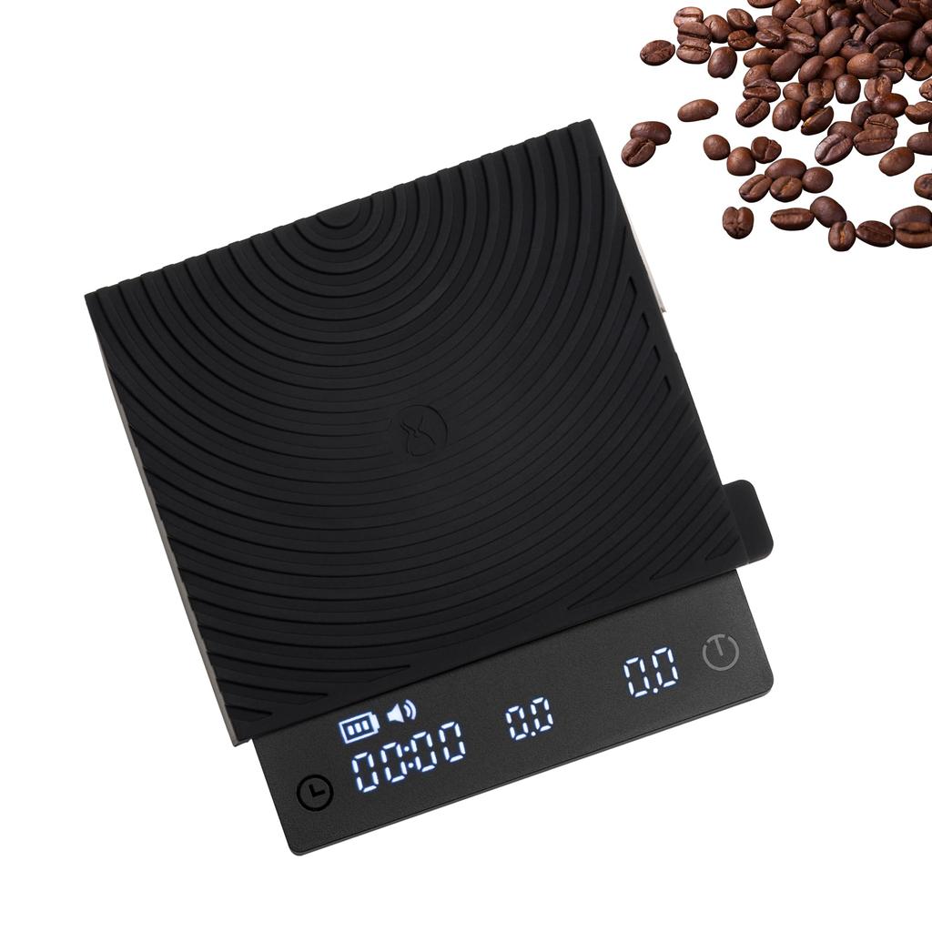 TIMEMORE Basic Mini Coffee Drip with Auto Suitable for Japanese Instruction Manual Black Scale, 0.1g Accuracy, Scale, Compact, Rechargeable, Mode,